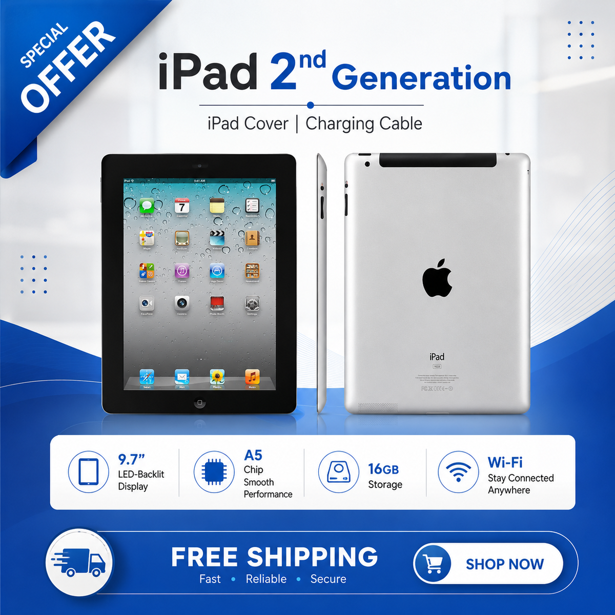 Apple iPad (2nd generation) WiFi 16GB